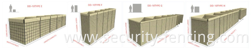 High Quality Defense Barrier Flood Barrier Defensive Barriers for Sale